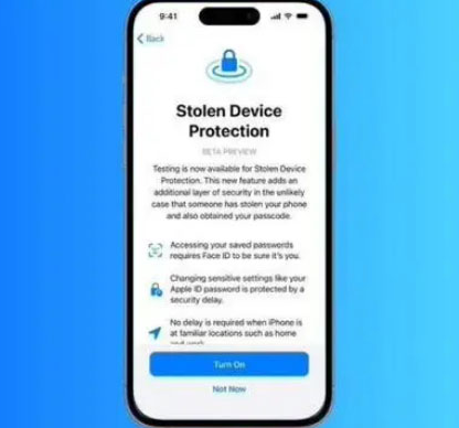雷州苹果授权维修店分享被盗设备保护功能开启方法 