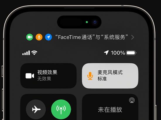 雷州苹果授权维修网点分享iPhone在通话时让你的声音更清晰 