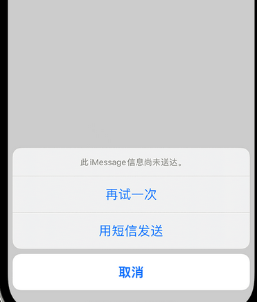 雷州apple维修iPhone上无法正常发送iMessage信息