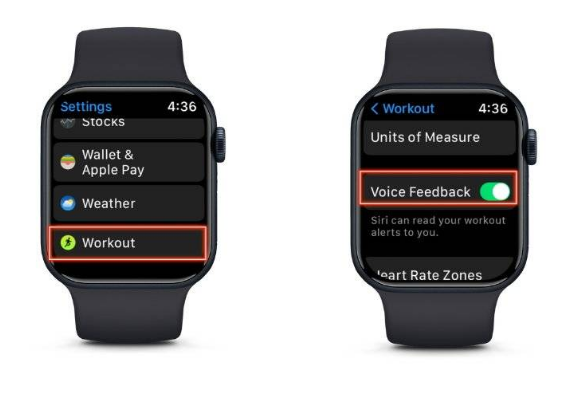 雷州苹果维修网点分享在 Apple Watch 上通过语音锻炼的方法 