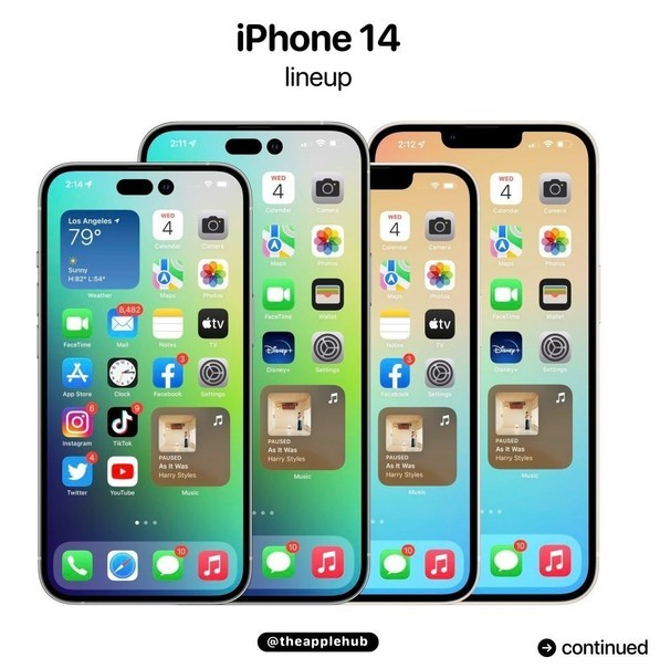 雷州苹果14维修分享iPhone 14全家福 