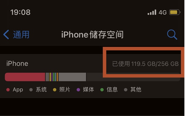雷州苹果13维修分享iPhone13如何查看剩余内存 