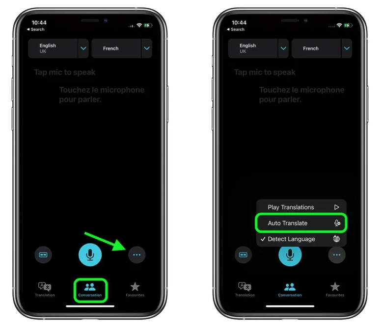 雷州苹果手机维修分享iOS 15 “翻译” App 新改进 